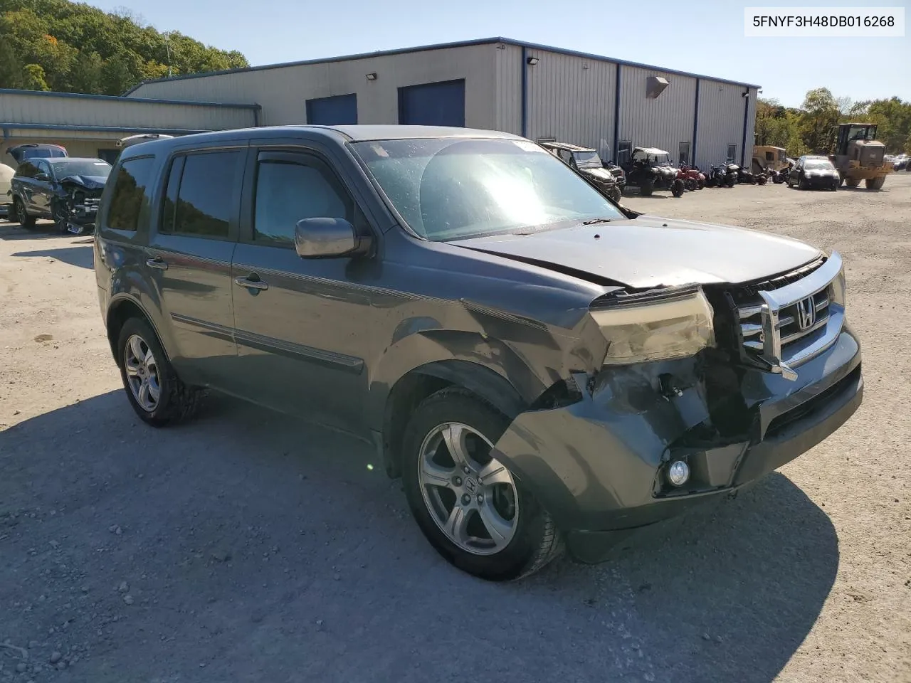 5FNYF3H48DB016268 2013 Honda Pilot Ex