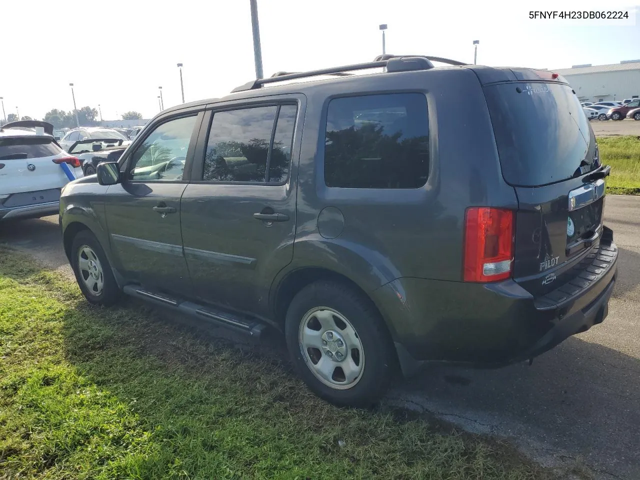 5FNYF4H23DB062224 2013 Honda Pilot Lx