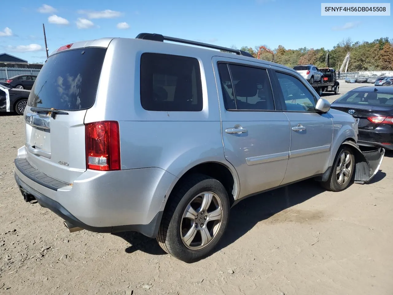 5FNYF4H56DB045508 2013 Honda Pilot Exl