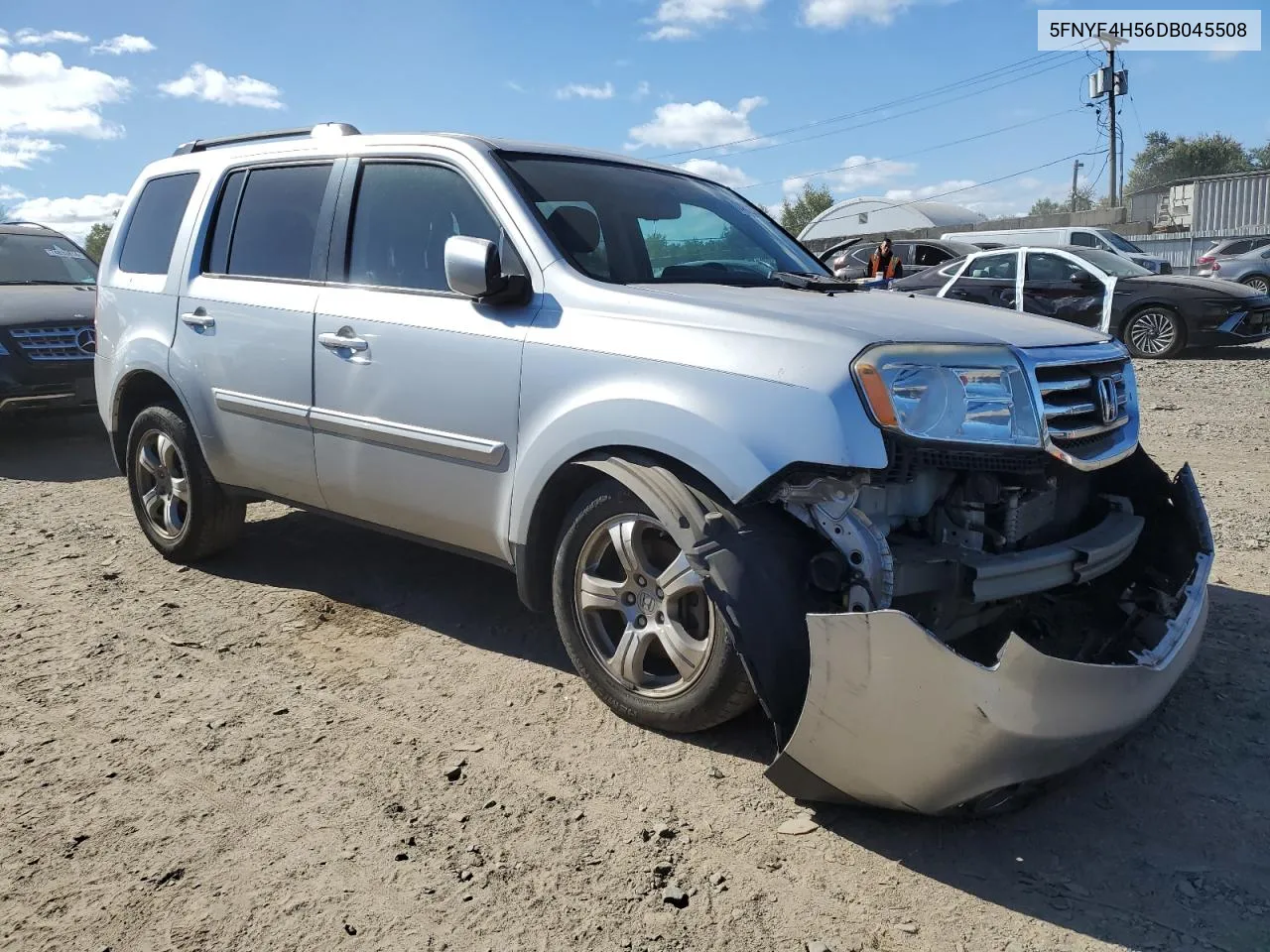 2013 Honda Pilot Exl VIN: 5FNYF4H56DB045508 Lot: 74892374