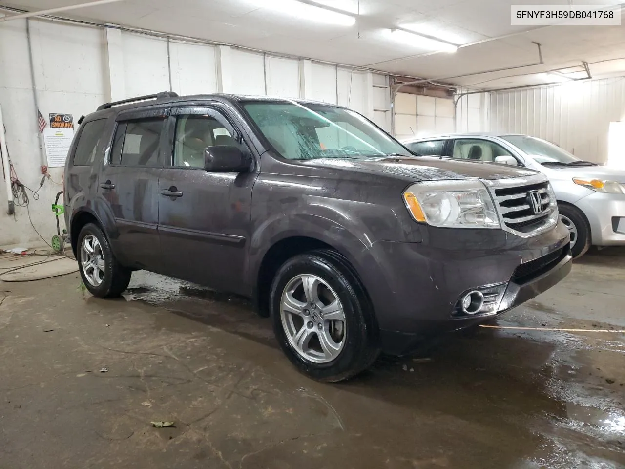 2013 Honda Pilot Exl VIN: 5FNYF3H59DB041768 Lot: 75091414