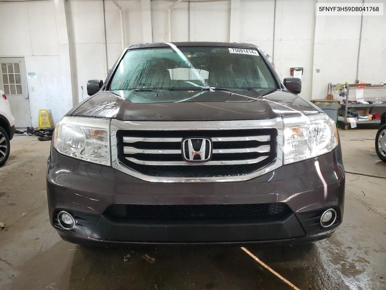 2013 Honda Pilot Exl VIN: 5FNYF3H59DB041768 Lot: 75091414