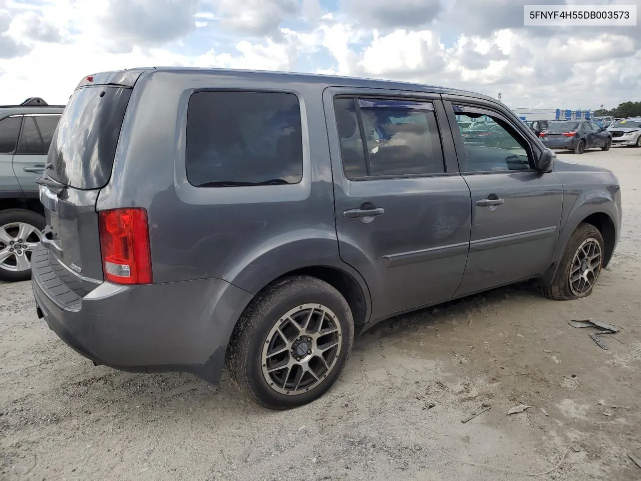 2013 Honda Pilot Exl VIN: 5FNYF4H55DB003573 Lot: 75184184