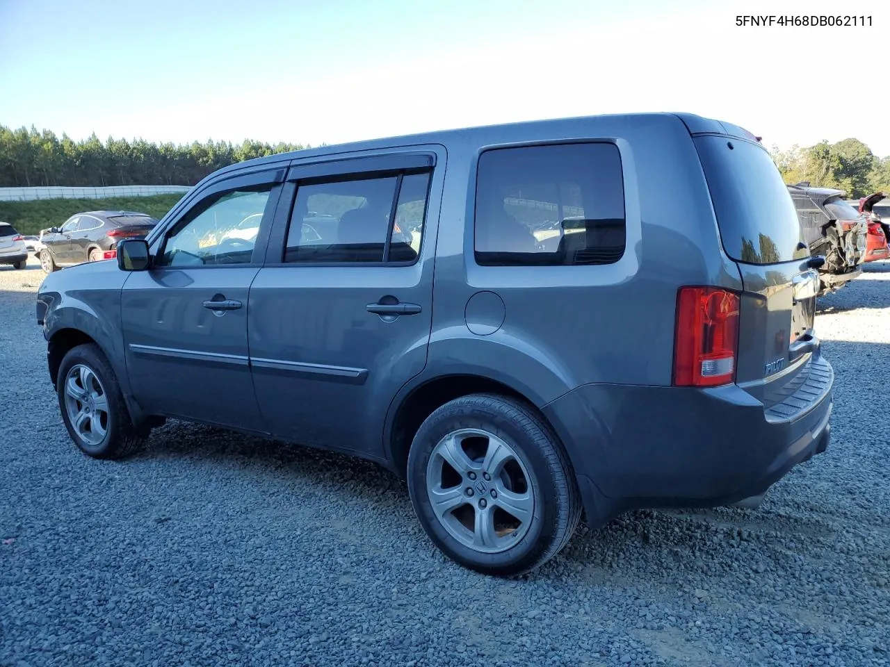 2013 Honda Pilot Exl VIN: 5FNYF4H68DB062111 Lot: 75200084