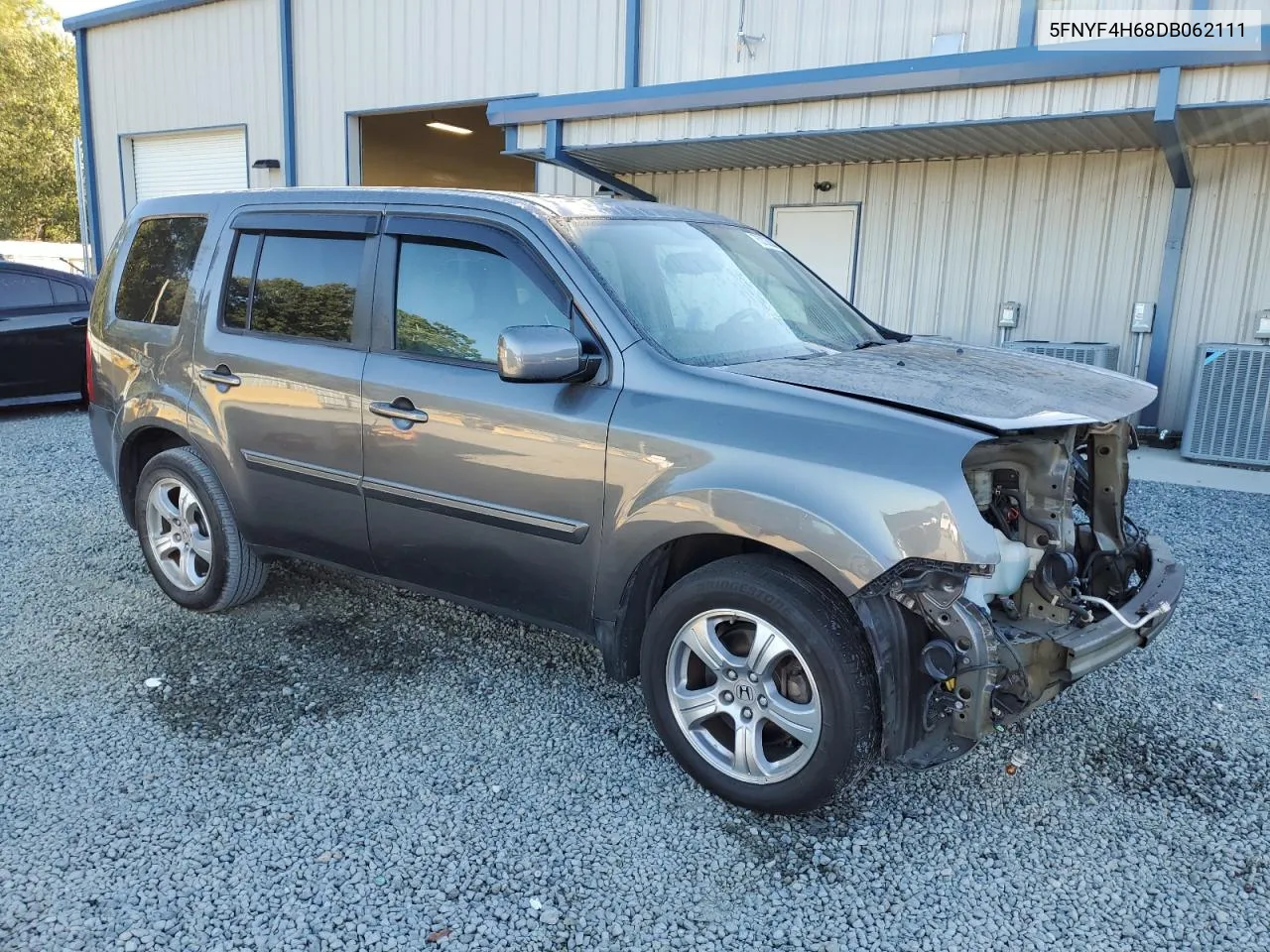 5FNYF4H68DB062111 2013 Honda Pilot Exl