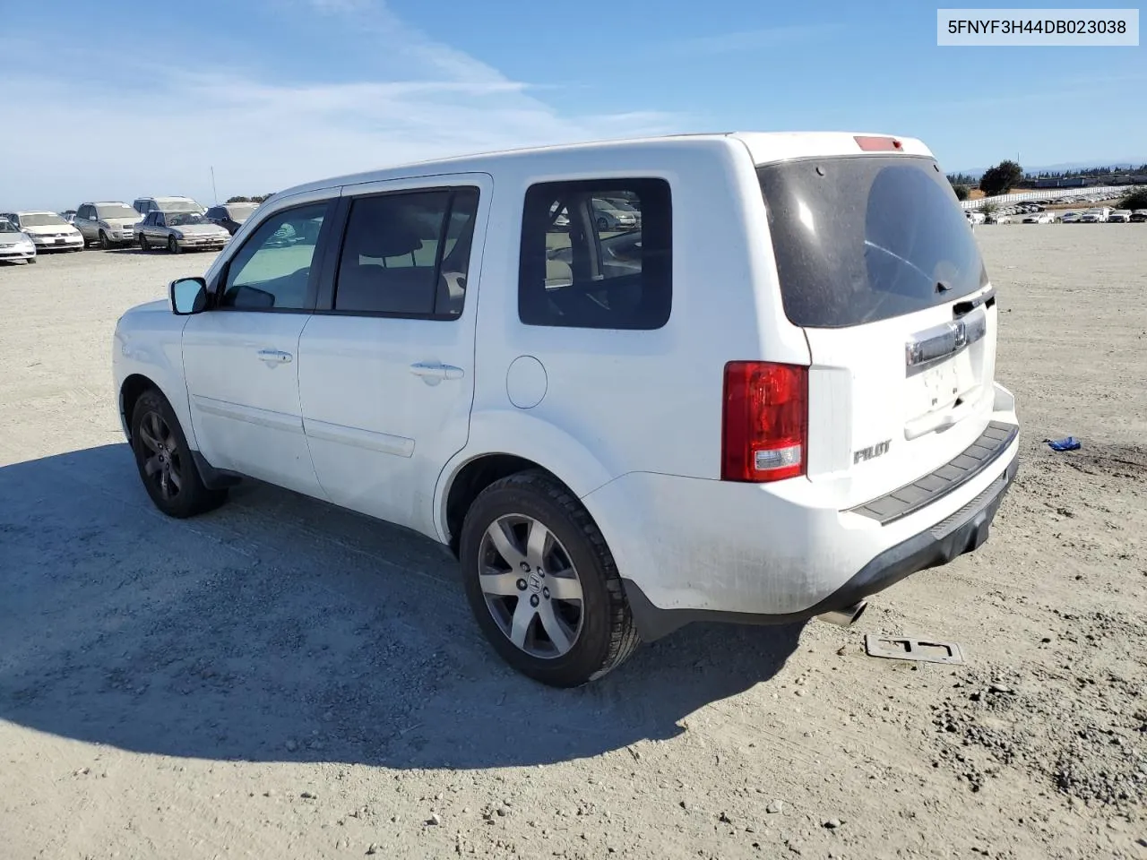 2013 Honda Pilot Ex VIN: 5FNYF3H44DB023038 Lot: 75249784