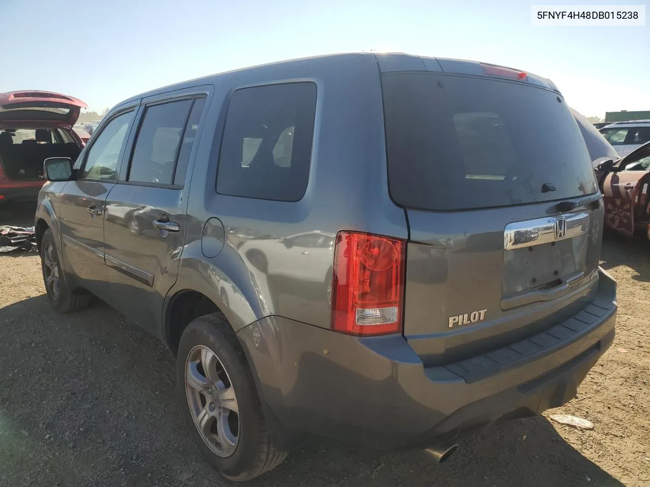 2013 Honda Pilot Ex VIN: 5FNYF4H48DB015238 Lot: 75368844