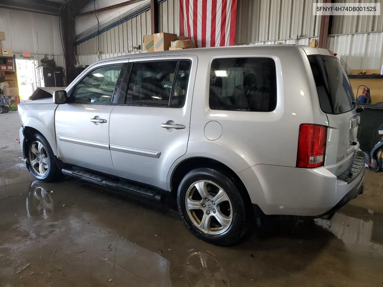 2013 Honda Pilot Exln VIN: 5FNYF4H74DB001525 Lot: 75667954