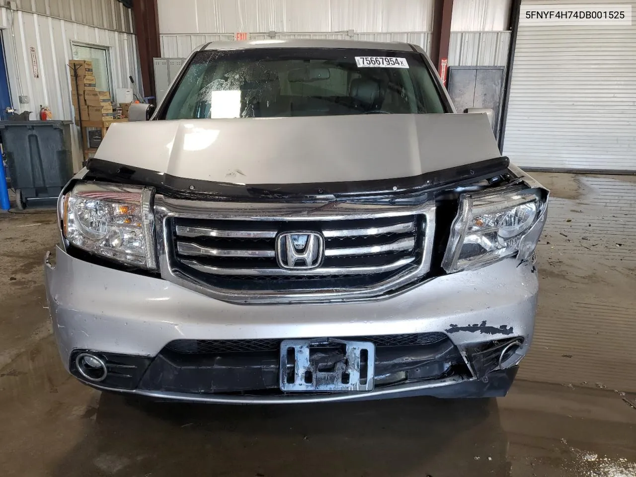 2013 Honda Pilot Exln VIN: 5FNYF4H74DB001525 Lot: 75667954