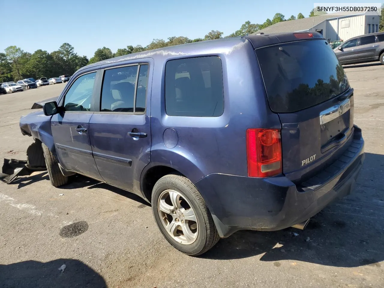 2013 Honda Pilot Exl VIN: 5FNYF3H55DB037250 Lot: 75706654