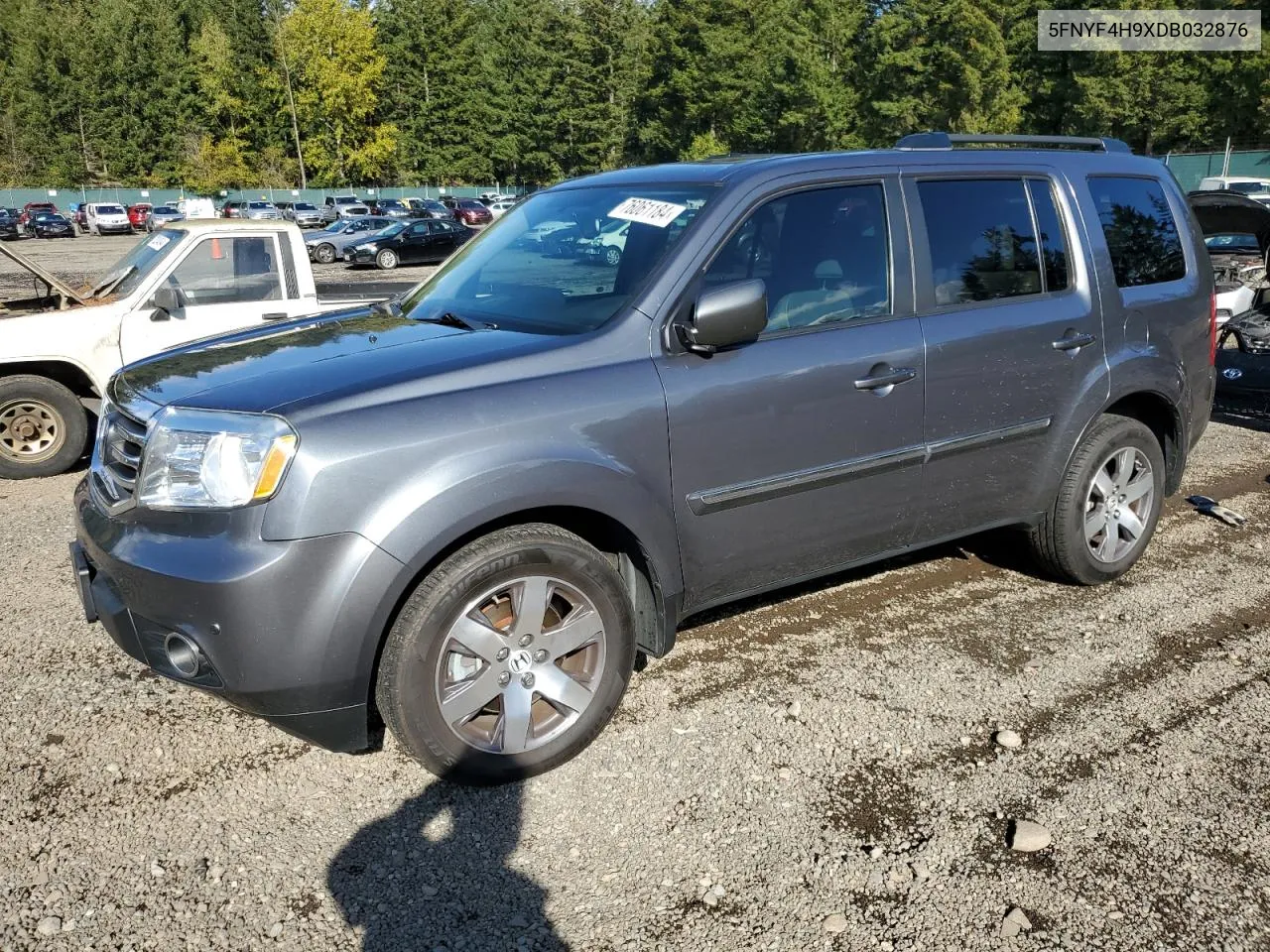 2013 Honda Pilot Touring VIN: 5FNYF4H9XDB032876 Lot: 76061184