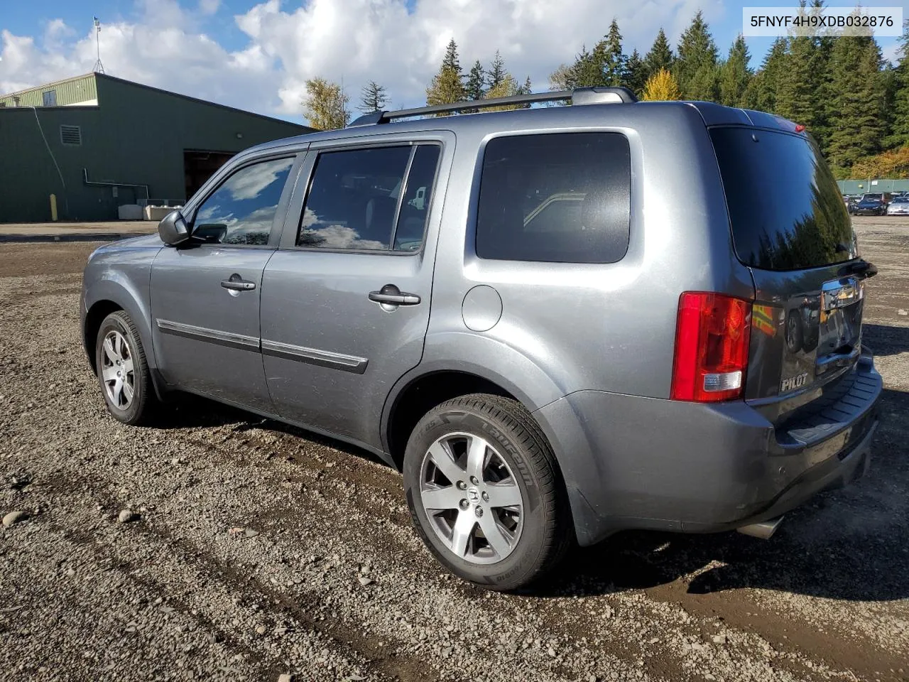 2013 Honda Pilot Touring VIN: 5FNYF4H9XDB032876 Lot: 76061184