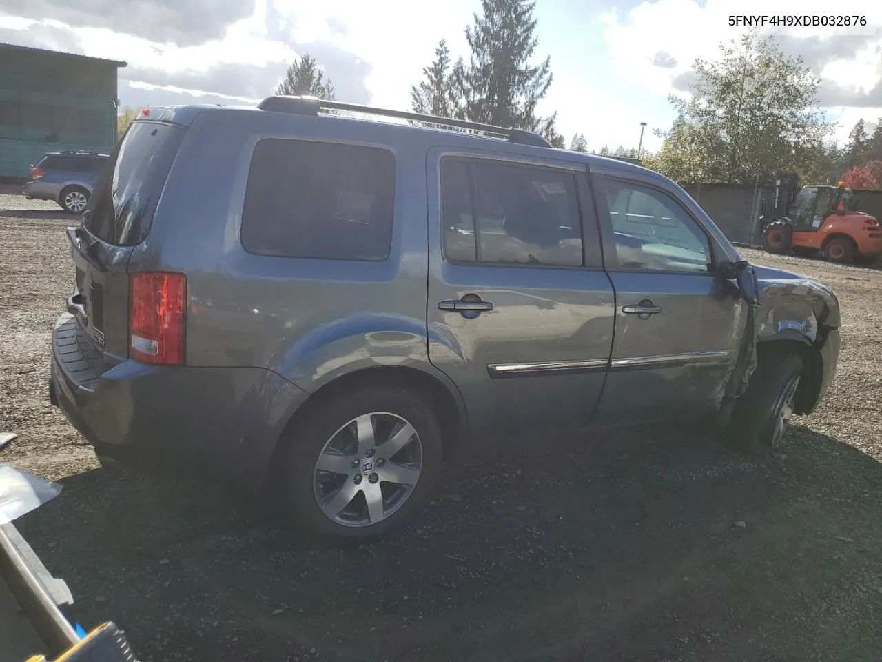 2013 Honda Pilot Touring VIN: 5FNYF4H9XDB032876 Lot: 76061184