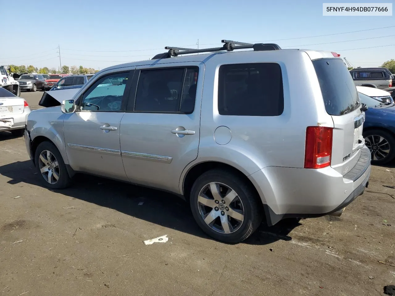 2013 Honda Pilot Touring VIN: 5FNYF4H94DB077666 Lot: 76322604