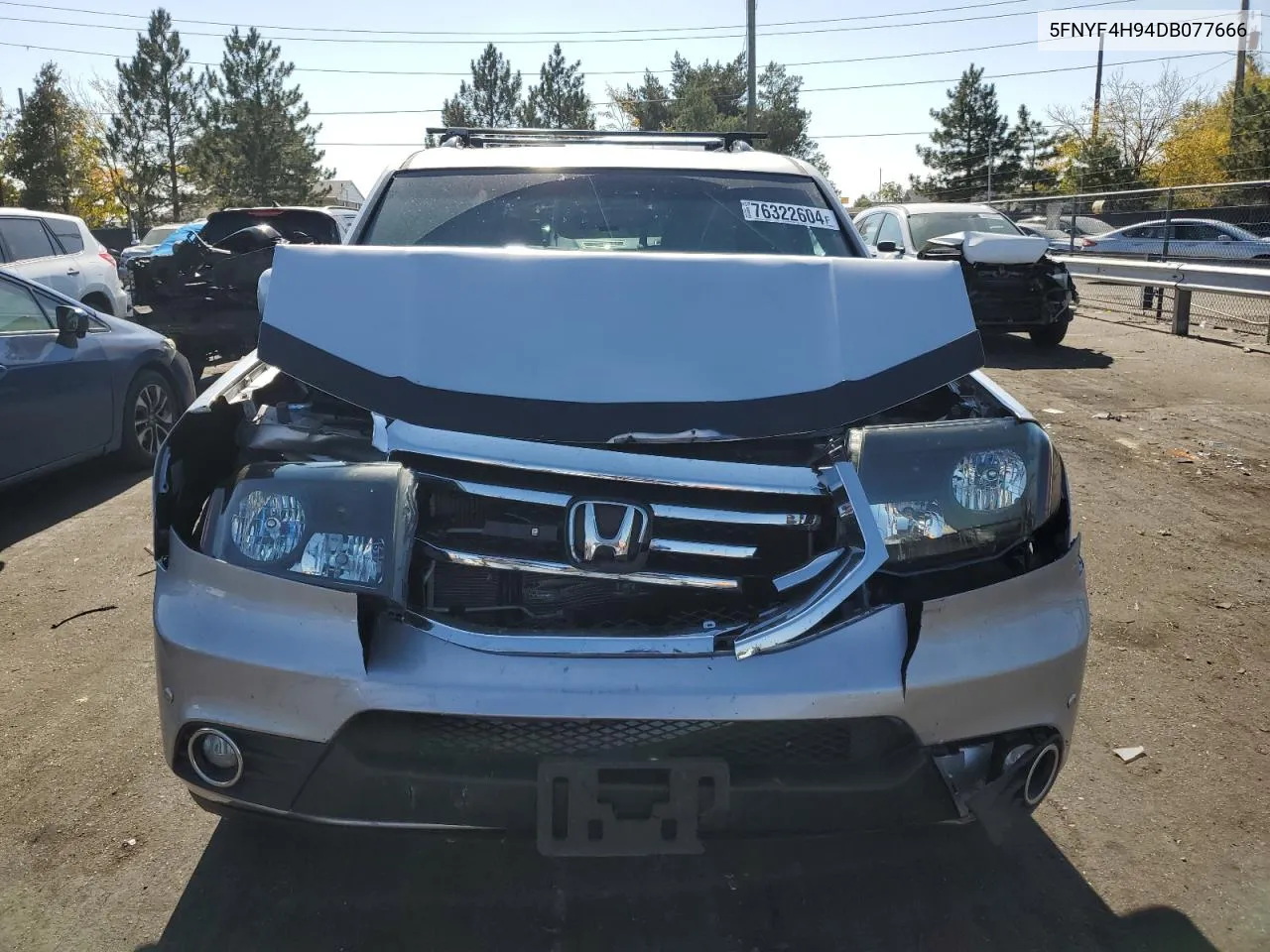 5FNYF4H94DB077666 2013 Honda Pilot Touring