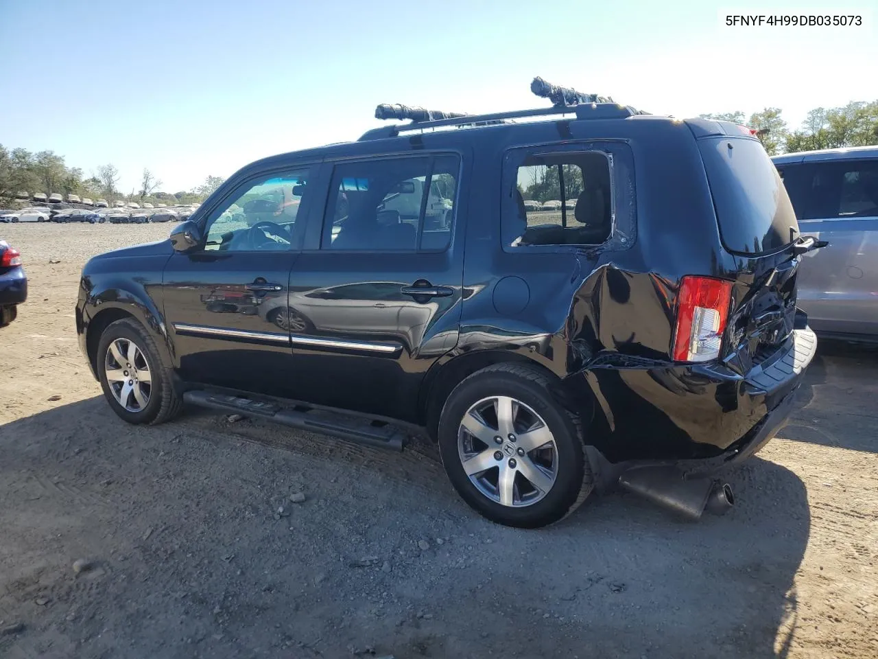 2013 Honda Pilot Touring VIN: 5FNYF4H99DB035073 Lot: 76358974