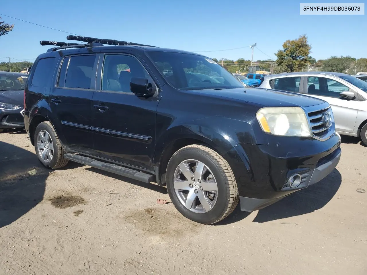 2013 Honda Pilot Touring VIN: 5FNYF4H99DB035073 Lot: 76358974