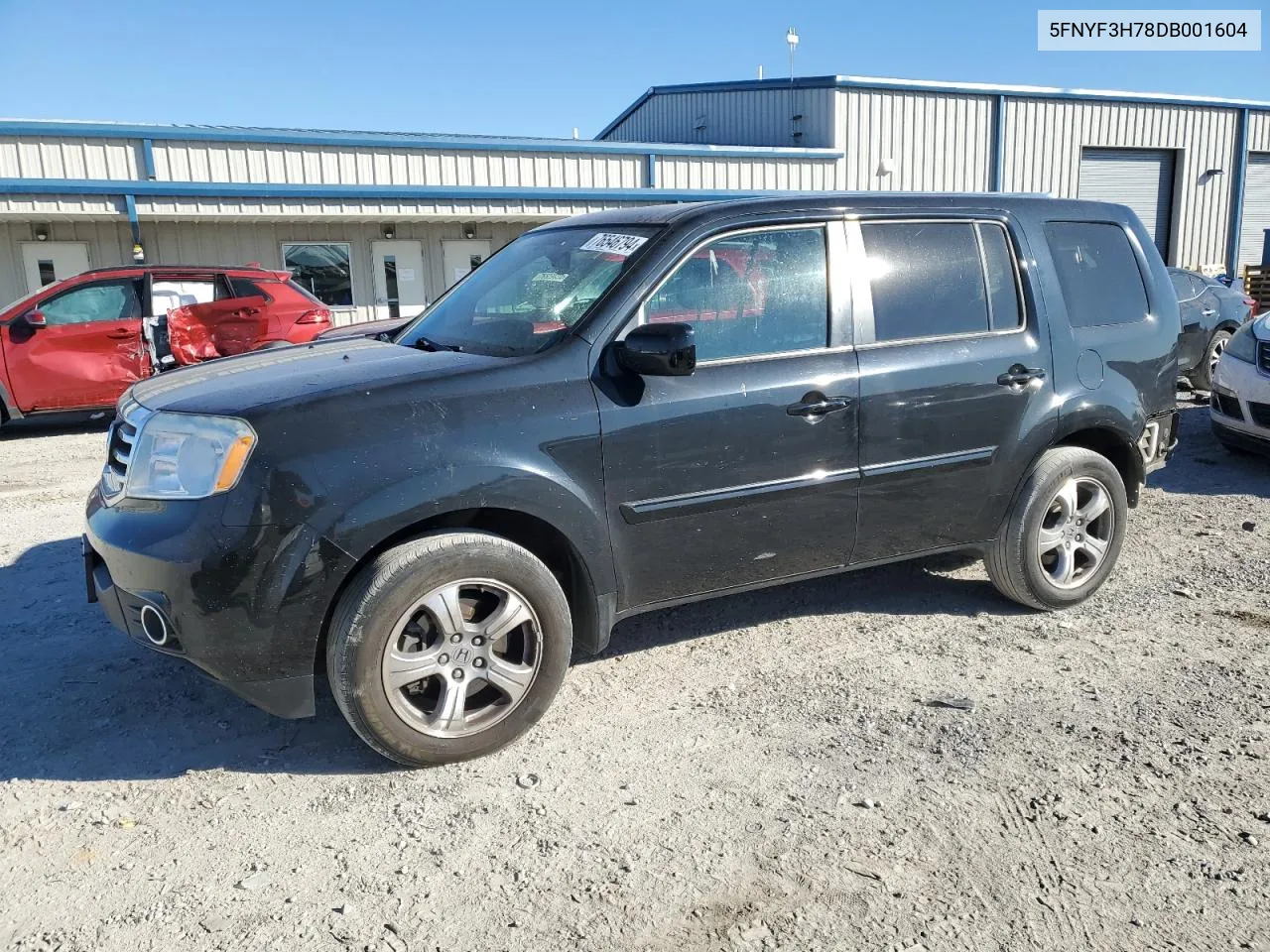 2013 Honda Pilot Exln VIN: 5FNYF3H78DB001604 Lot: 76546794