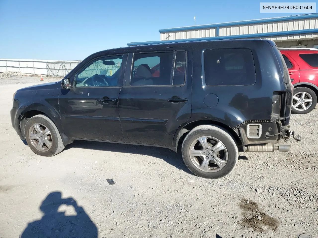 2013 Honda Pilot Exln VIN: 5FNYF3H78DB001604 Lot: 76546794