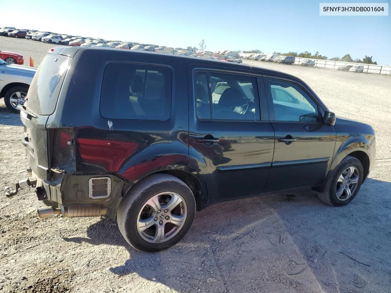 2013 Honda Pilot Exln VIN: 5FNYF3H78DB001604 Lot: 76546794