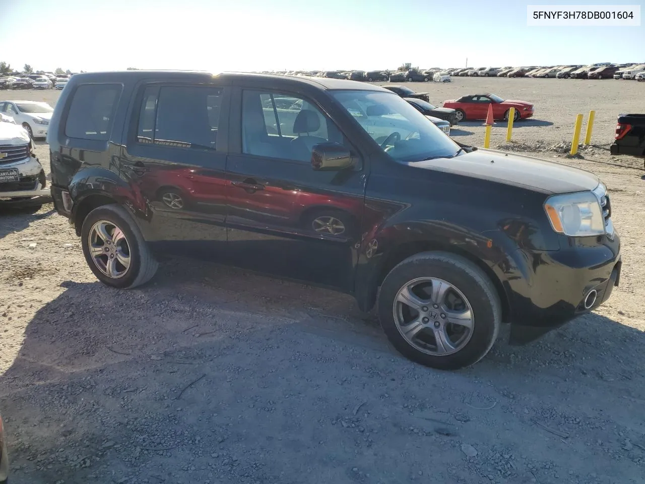 2013 Honda Pilot Exln VIN: 5FNYF3H78DB001604 Lot: 76546794