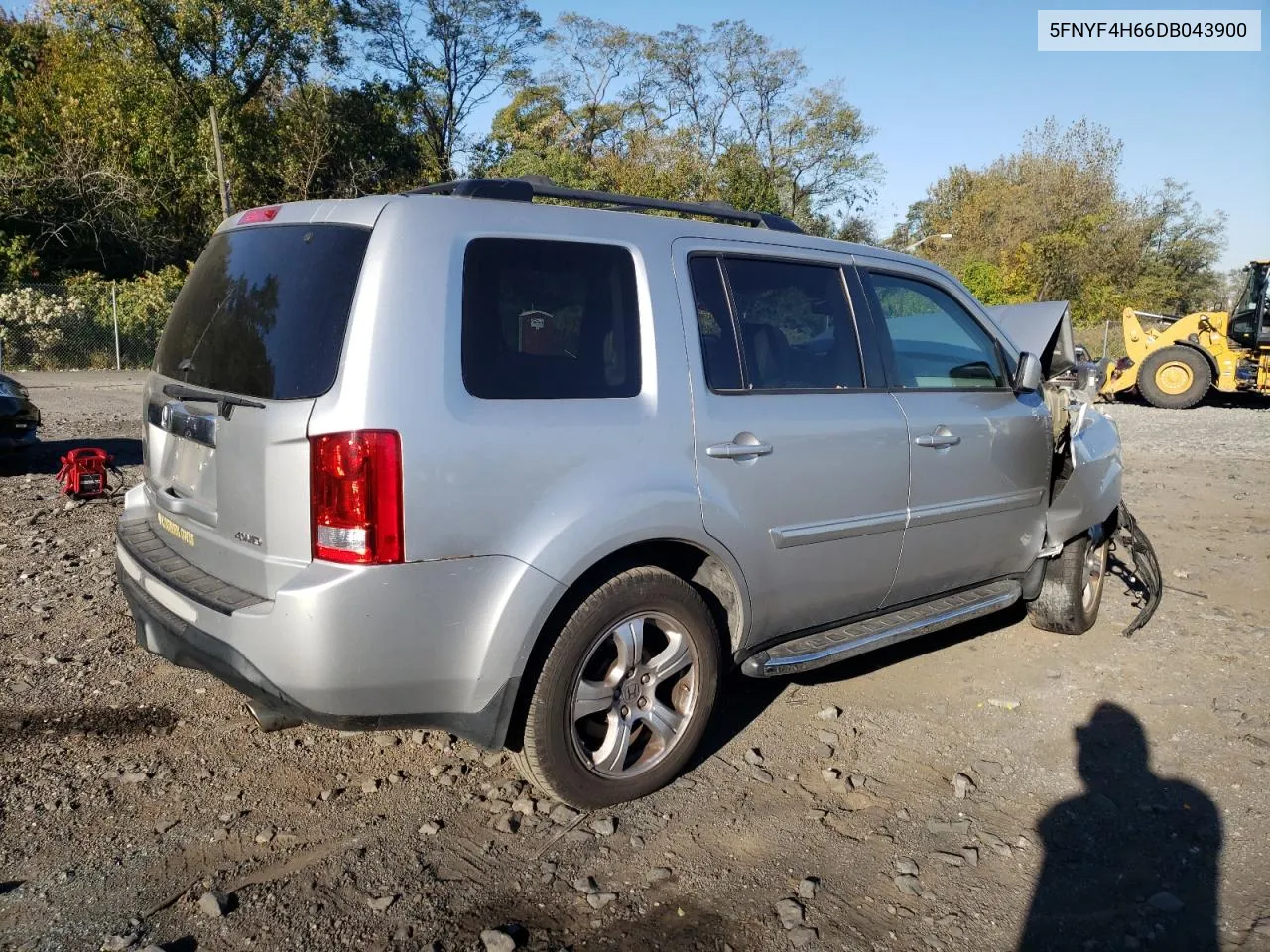 2013 Honda Pilot Exl VIN: 5FNYF4H66DB043900 Lot: 76595144