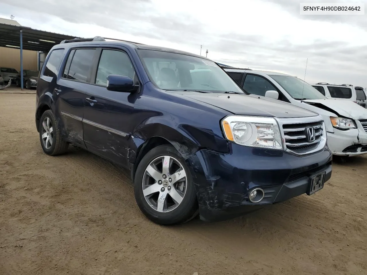 2013 Honda Pilot Touring VIN: 5FNYF4H90DB024642 Lot: 76816624