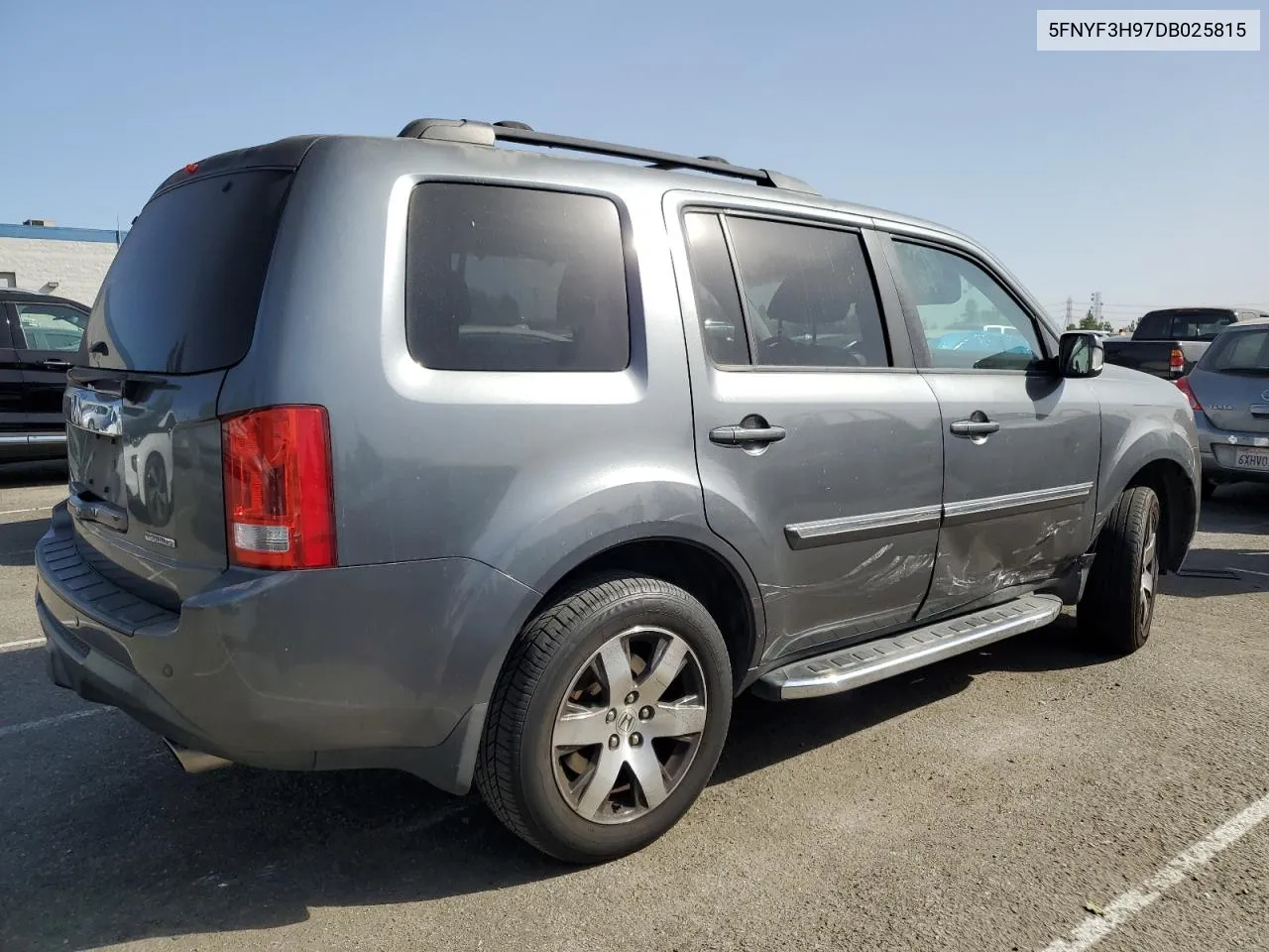 2013 Honda Pilot Touring VIN: 5FNYF3H97DB025815 Lot: 77066304