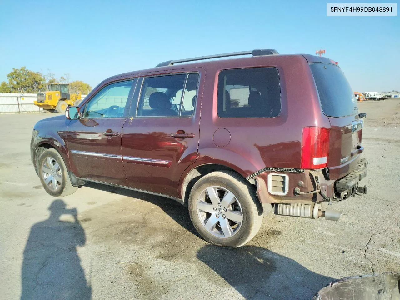 2013 Honda Pilot Touring VIN: 5FNYF4H99DB048891 Lot: 77243674