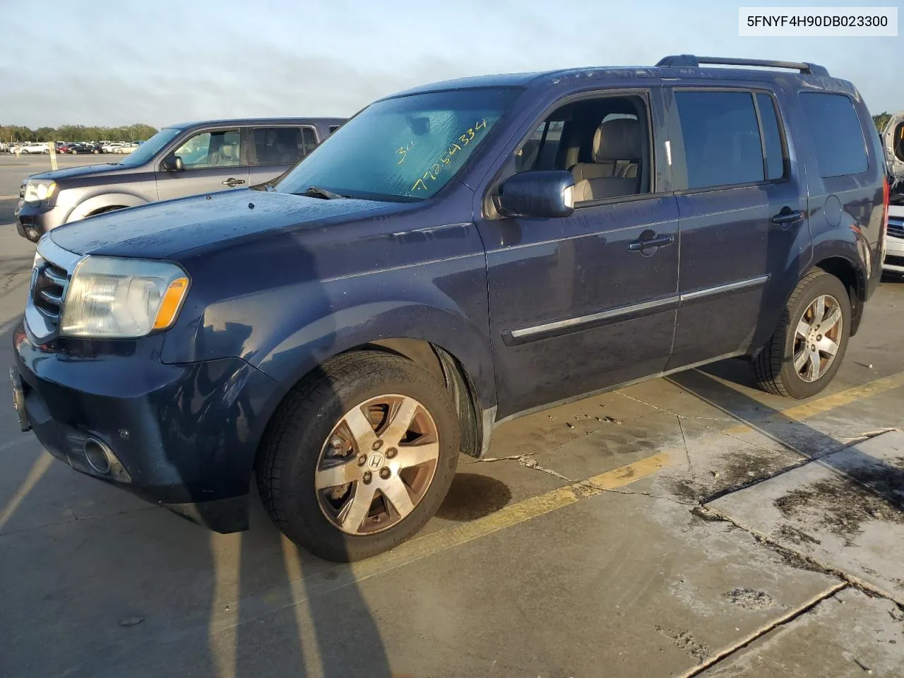 2013 Honda Pilot Touring VIN: 5FNYF4H90DB023300 Lot: 77254334