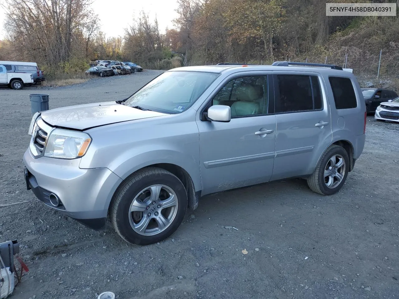 2013 Honda Pilot Exl VIN: 5FNYF4H58DB040391 Lot: 77369274