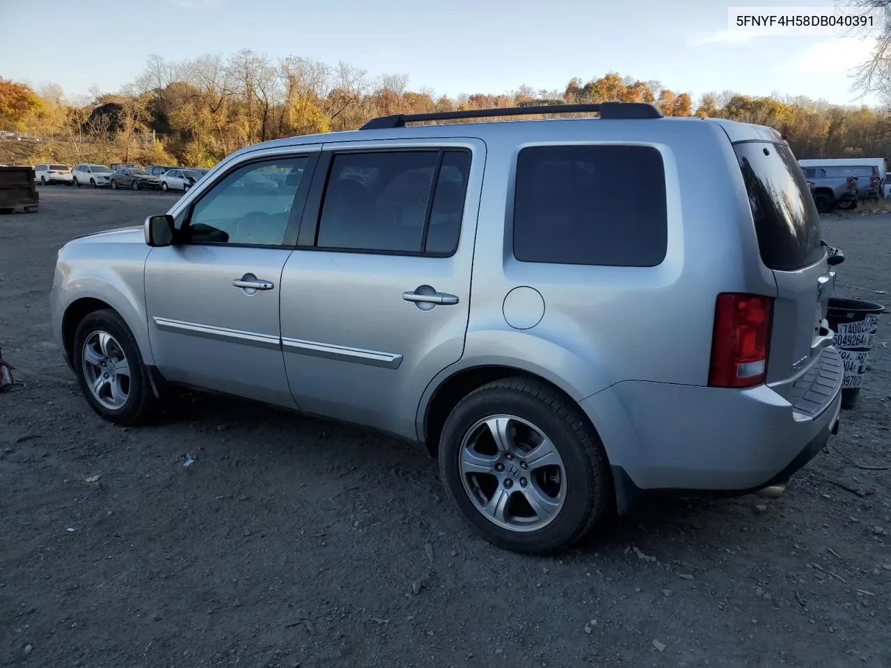 2013 Honda Pilot Exl VIN: 5FNYF4H58DB040391 Lot: 77369274