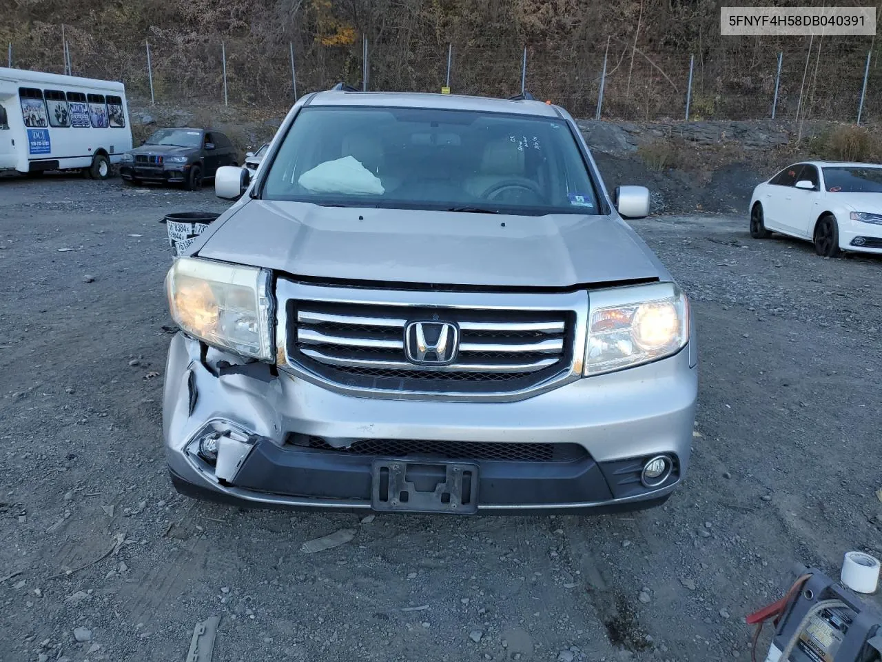 2013 Honda Pilot Exl VIN: 5FNYF4H58DB040391 Lot: 77369274