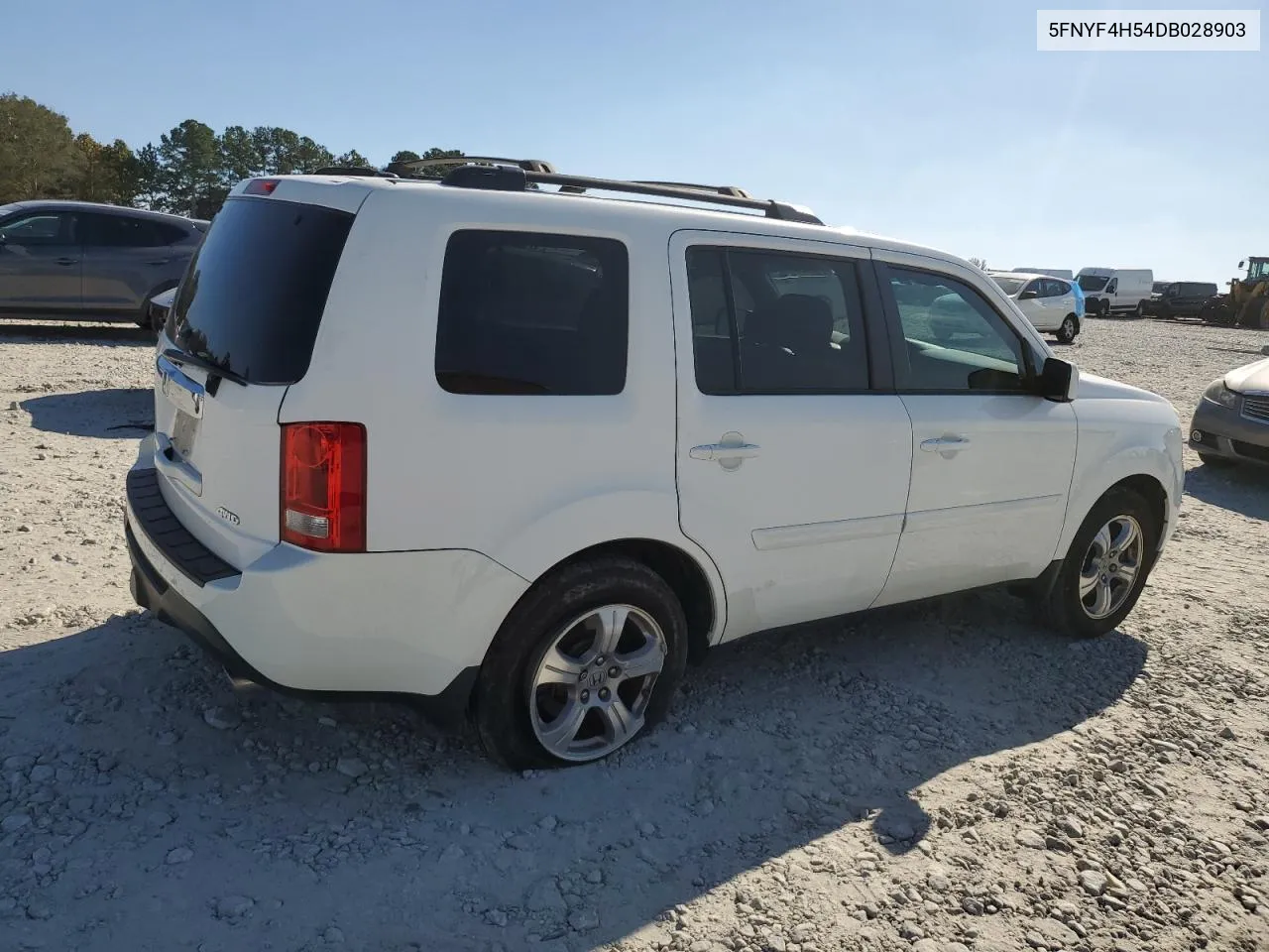 2013 Honda Pilot Exl VIN: 5FNYF4H54DB028903 Lot: 77645604