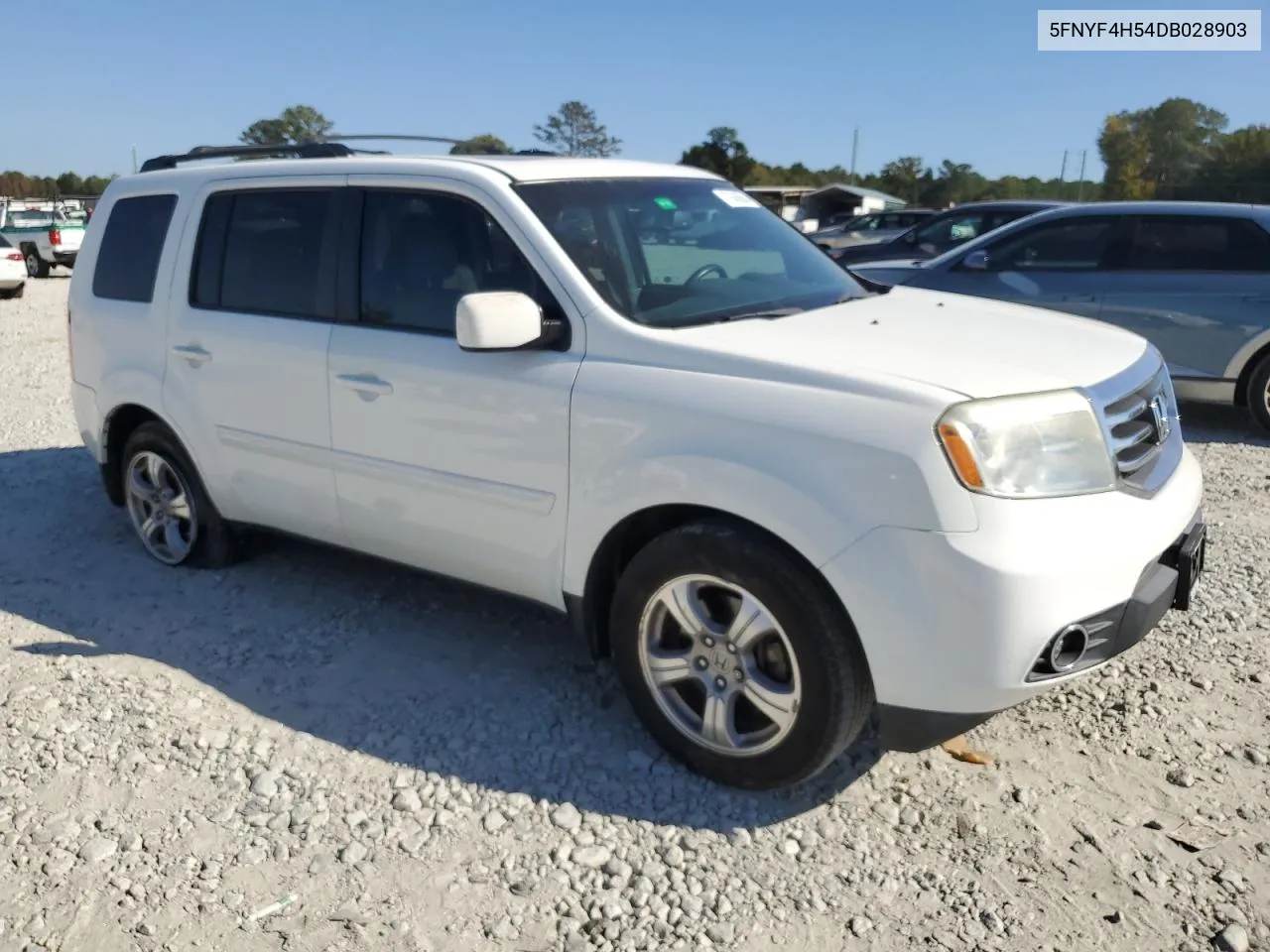 2013 Honda Pilot Exl VIN: 5FNYF4H54DB028903 Lot: 77645604