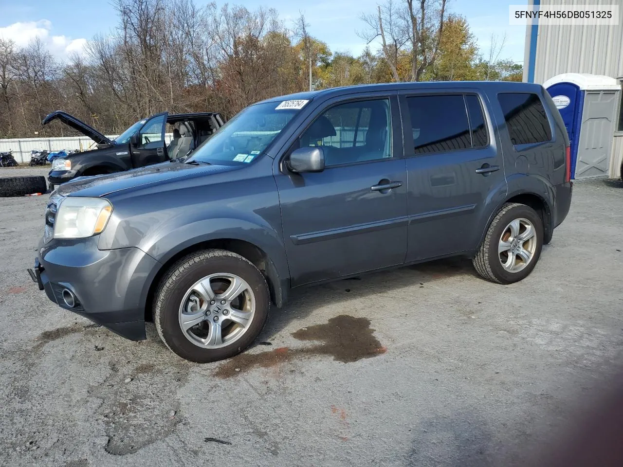 2013 Honda Pilot Exl VIN: 5FNYF4H56DB051325 Lot: 78525764