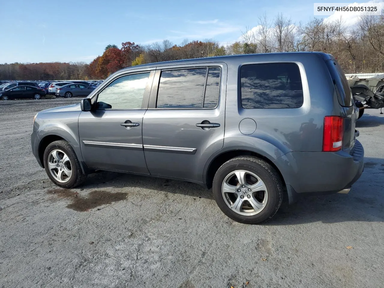 2013 Honda Pilot Exl VIN: 5FNYF4H56DB051325 Lot: 78525764