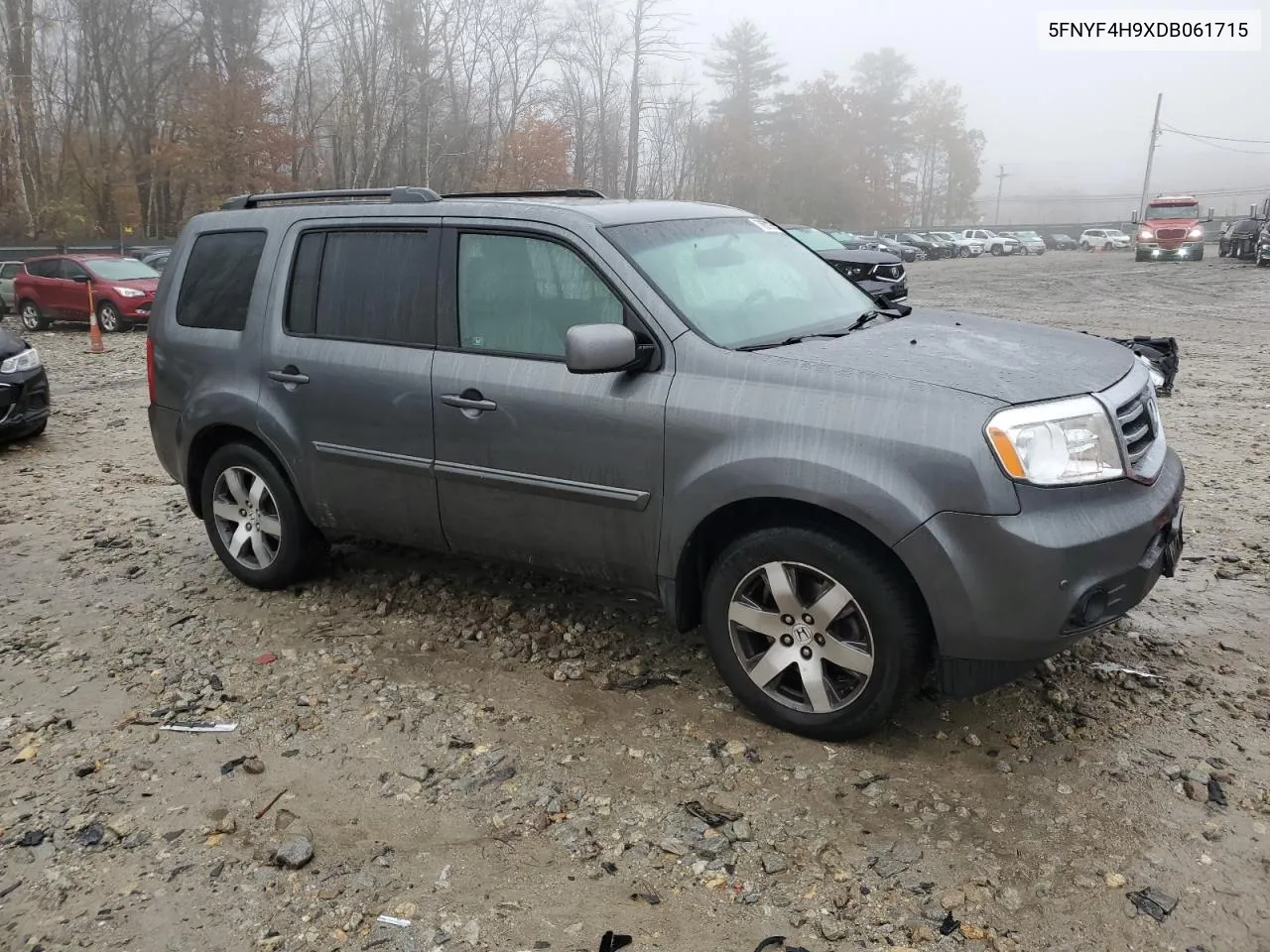 2013 Honda Pilot Touring VIN: 5FNYF4H9XDB061715 Lot: 78632974