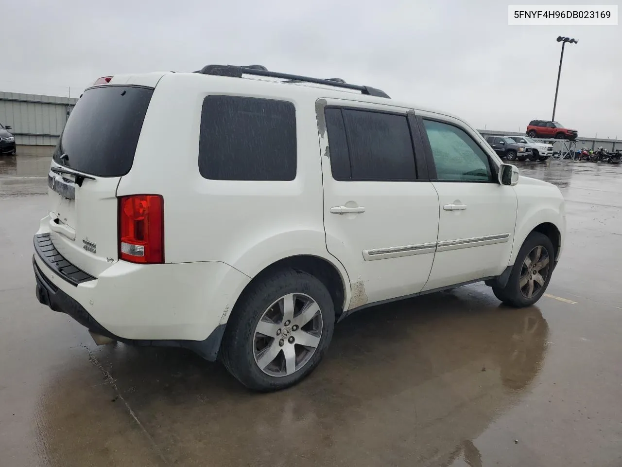 2013 Honda Pilot Touring VIN: 5FNYF4H96DB023169 Lot: 80092594