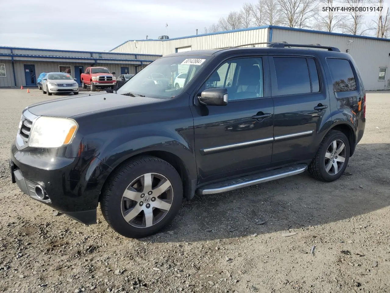 2013 Honda Pilot Touring VIN: 5FNYF4H99DB019147 Lot: 80142884