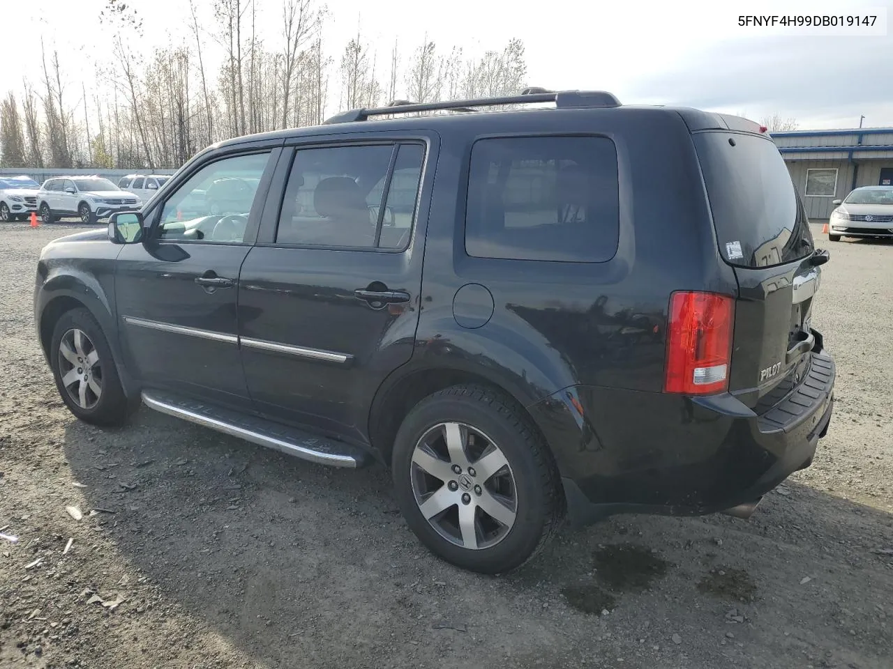 2013 Honda Pilot Touring VIN: 5FNYF4H99DB019147 Lot: 80142884