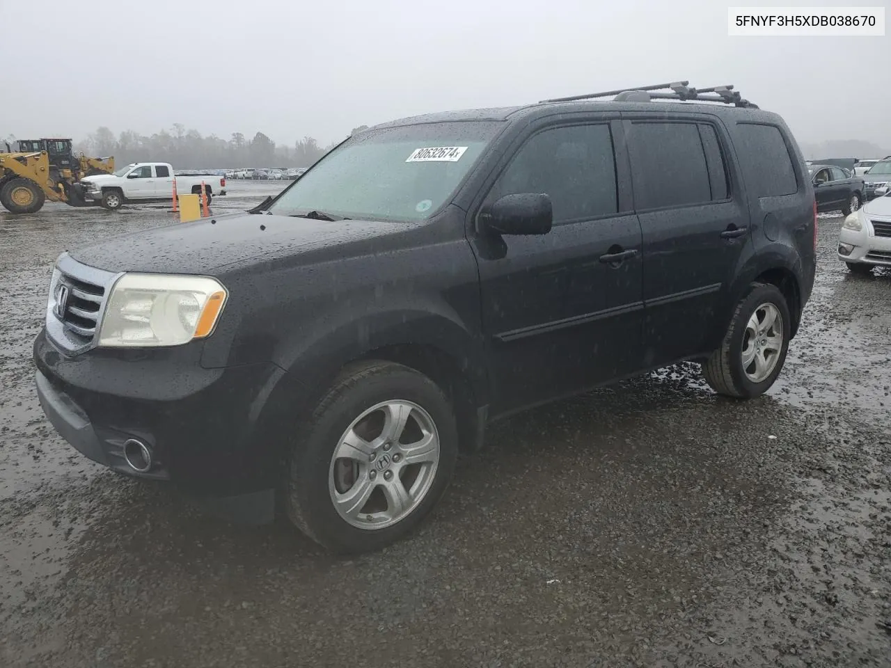 2013 Honda Pilot Exl VIN: 5FNYF3H5XDB038670 Lot: 80632674