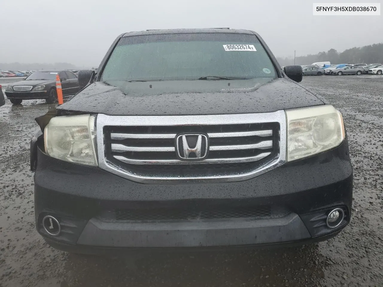 2013 Honda Pilot Exl VIN: 5FNYF3H5XDB038670 Lot: 80632674