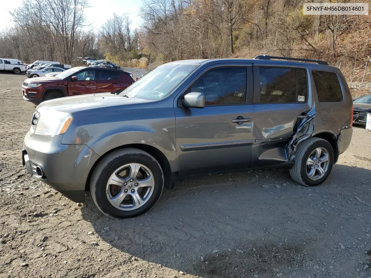 2013 Honda Pilot Exl VIN: 5FNYF4H56DB014601 Lot: 80985864