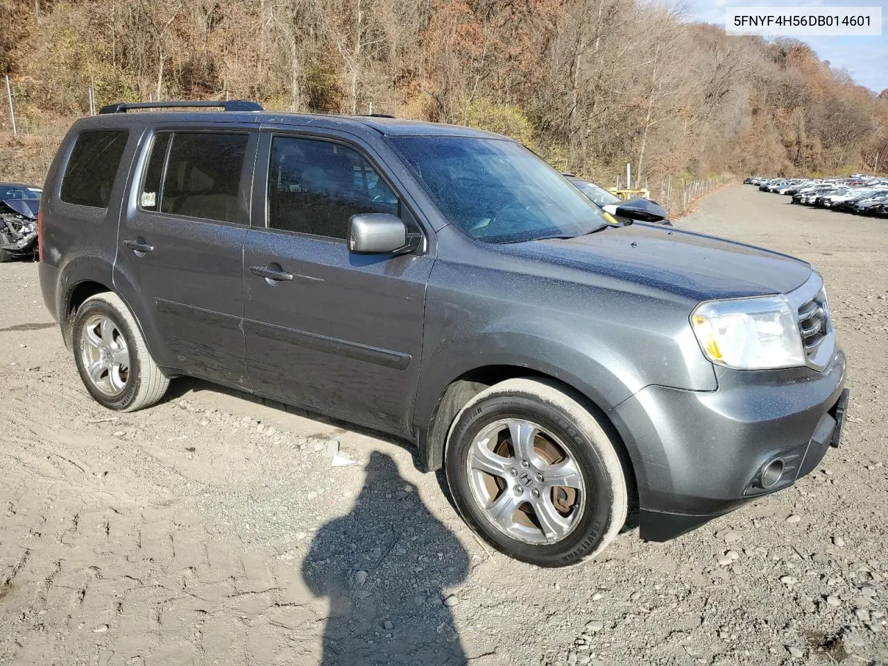 2013 Honda Pilot Exl VIN: 5FNYF4H56DB014601 Lot: 80985864