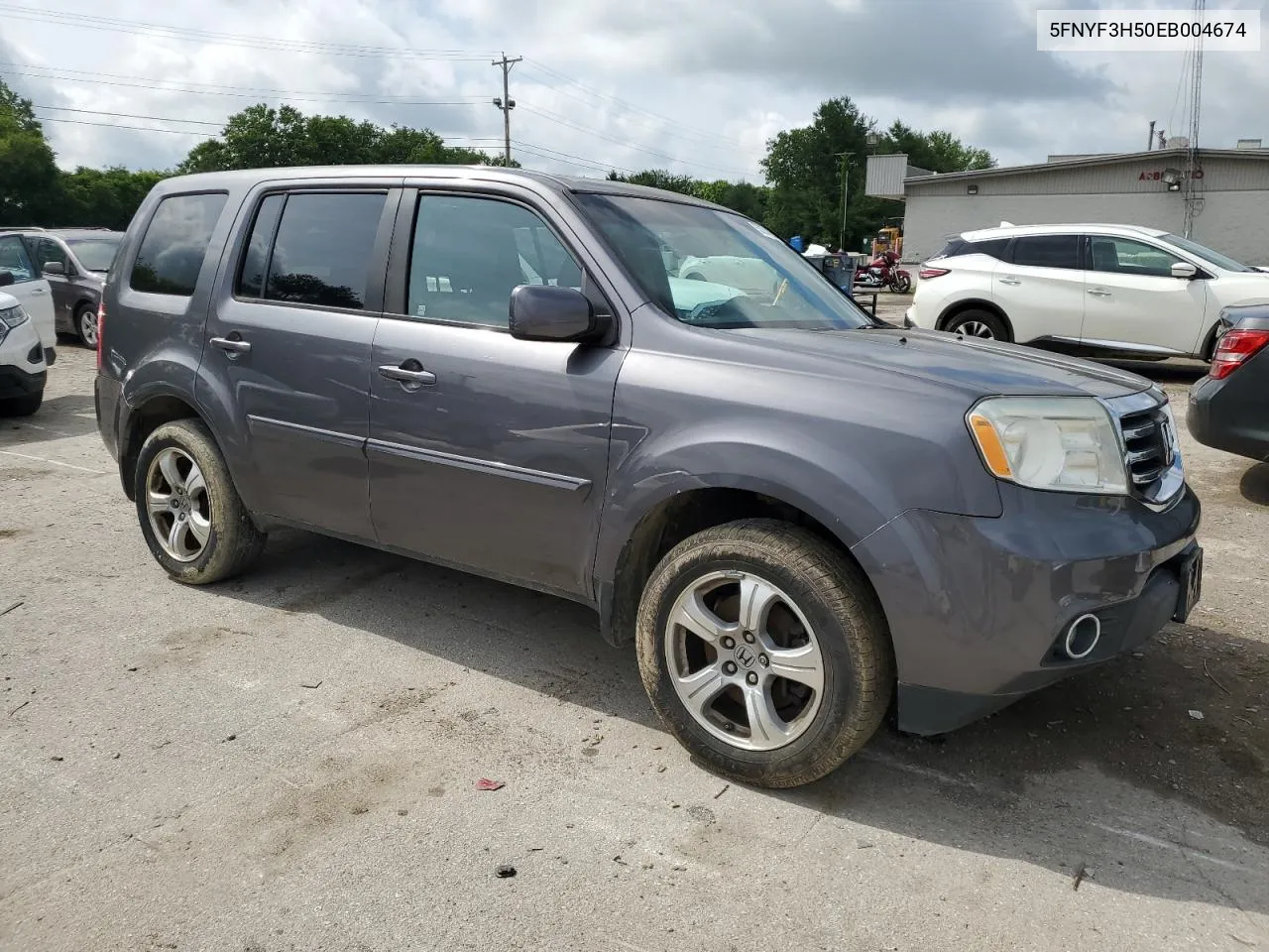 2014 Honda Pilot Exl VIN: 5FNYF3H50EB004674 Lot: 57274024