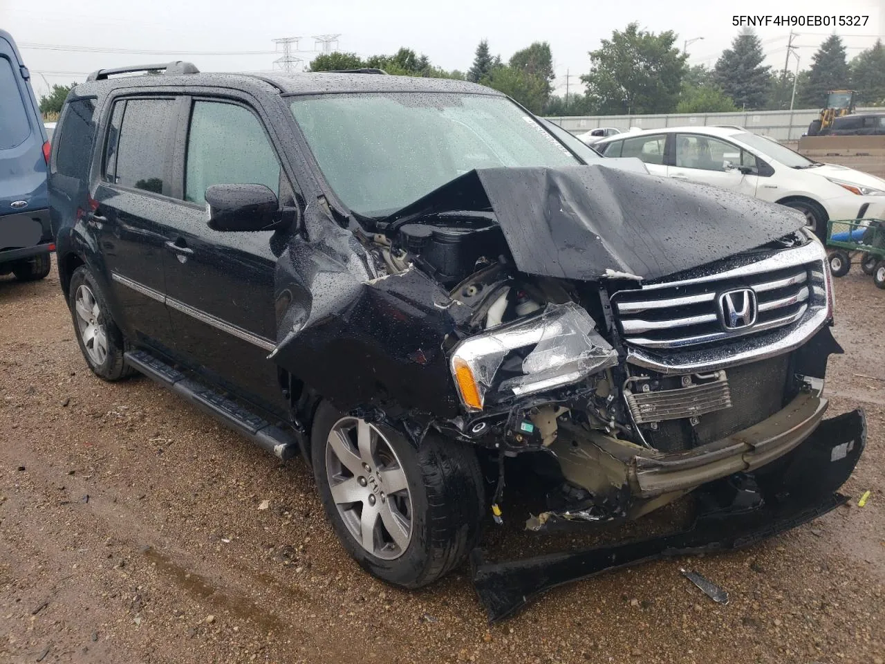 5FNYF4H90EB015327 2014 Honda Pilot Touring