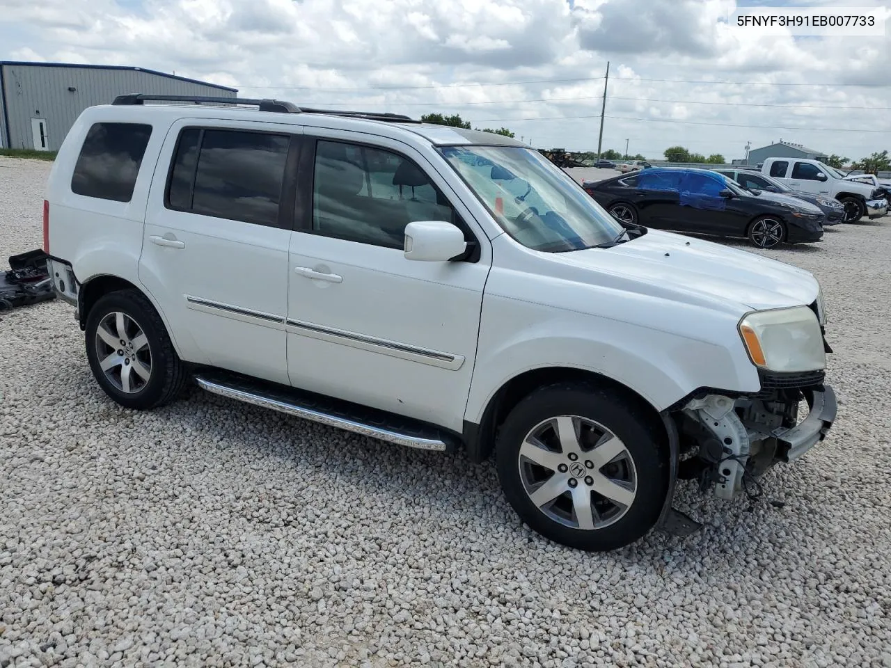 2014 Honda Pilot Touring VIN: 5FNYF3H91EB007733 Lot: 64484084