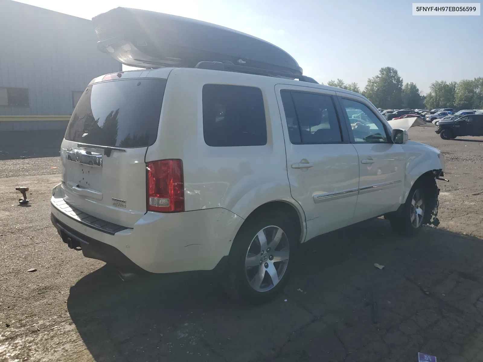 2014 Honda Pilot Touring VIN: 5FNYF4H97EB056599 Lot: 66158904