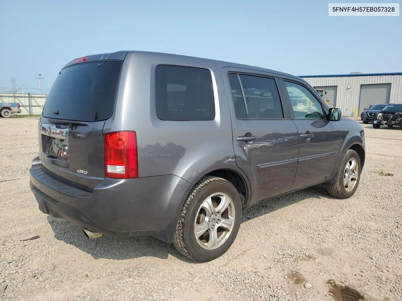 5FNYF4H57EB057328 2014 Honda Pilot Exl